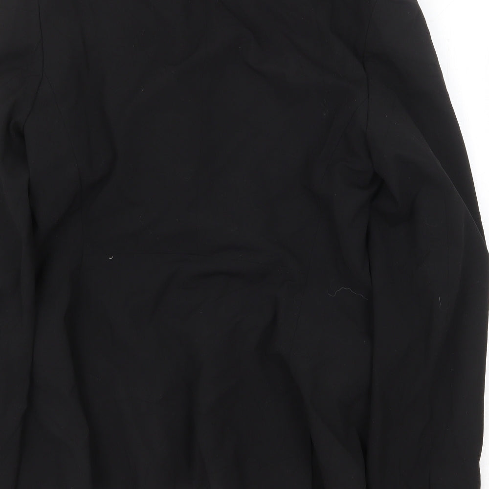 Kookai Womens Black Jacket Blazer Size 10 Button