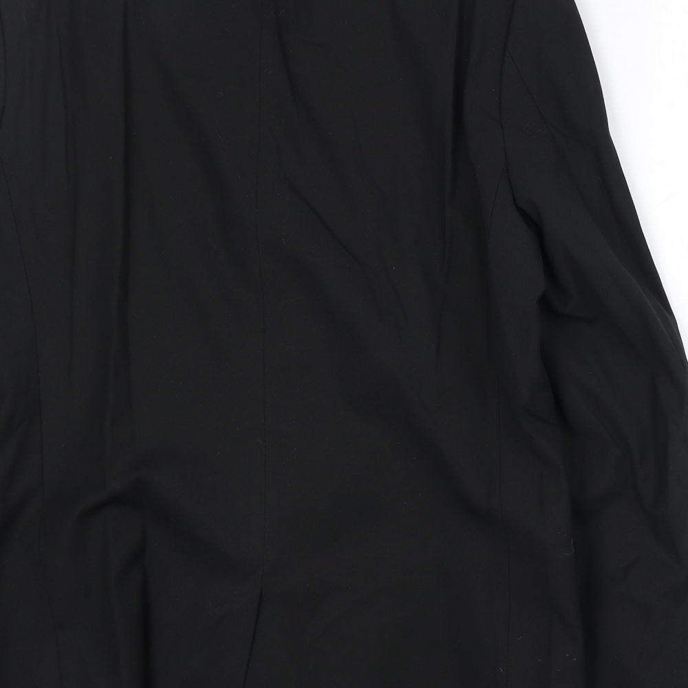 Burton Mens Black Polyester Jacket Suit Jacket Size 40 Regular