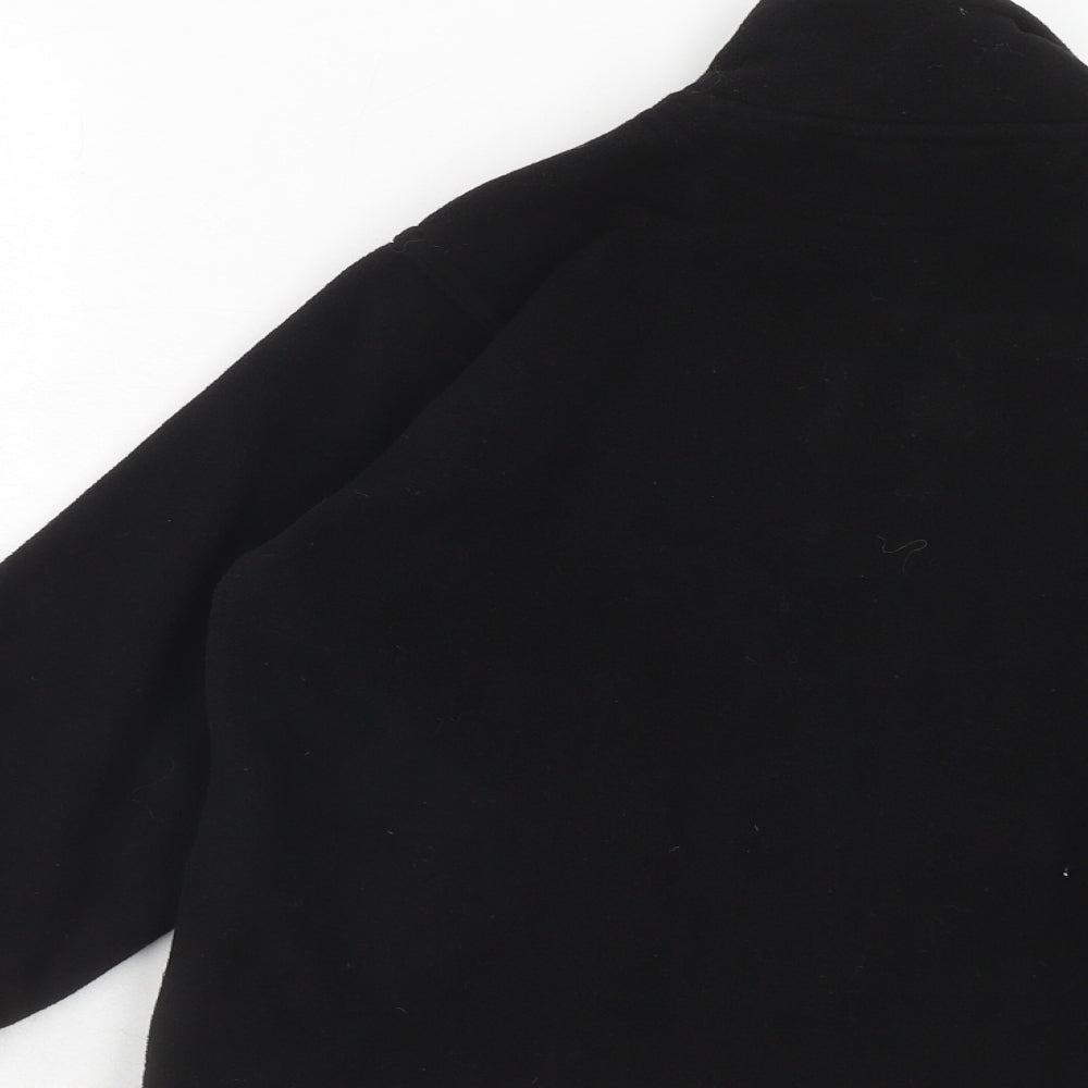 ACS Boys Black Basic Jacket Jacket Size 6-7 Years Zip