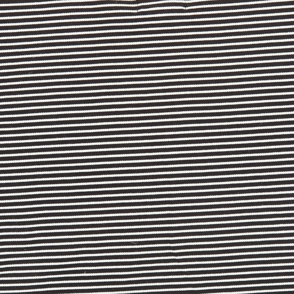 Cache Creek Womens Black Striped Polyester Basic T-Shirt Size M Round Neck