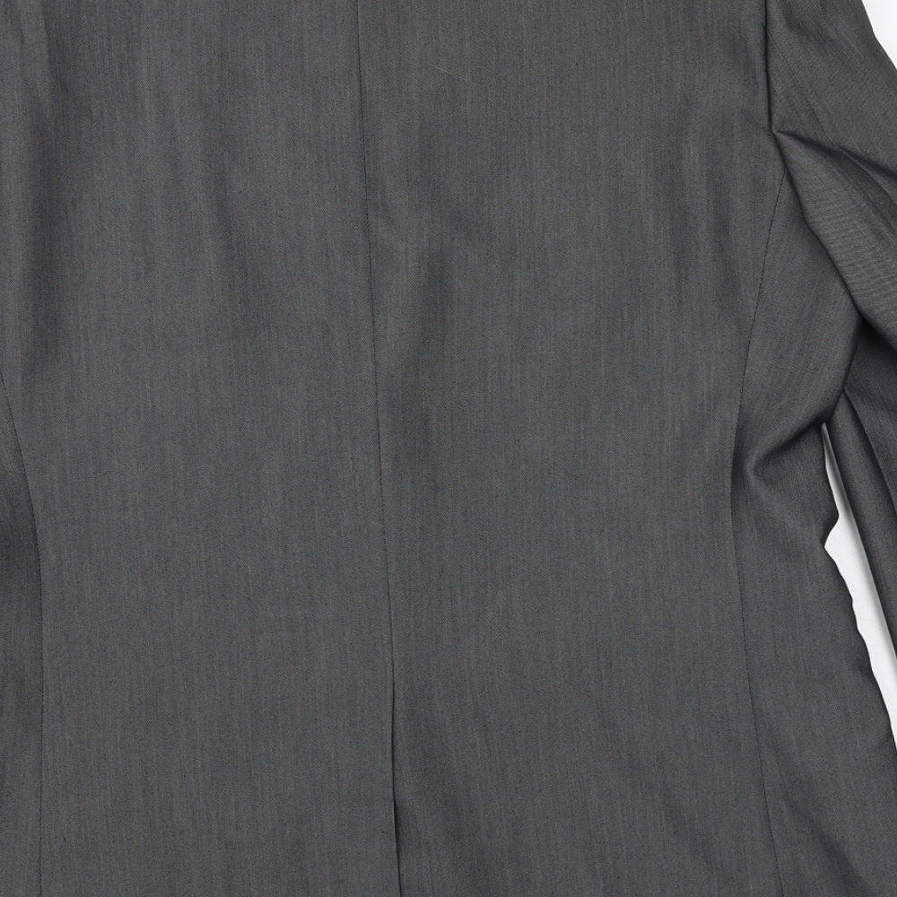 Taylor & Wright Mens Grey Polyester Jacket Suit Jacket Size 42 Regular