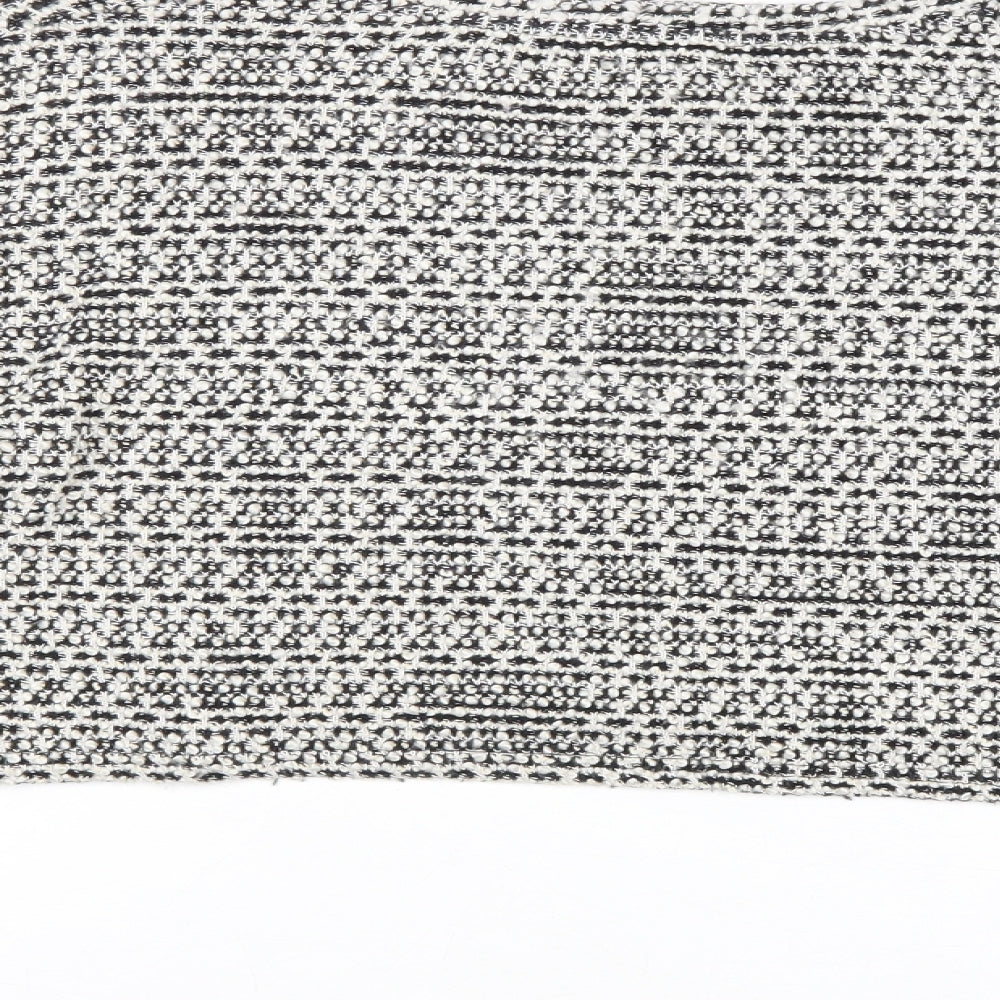 New Look Womens Grey Round Neck Cotton Pullover Jumper Size M