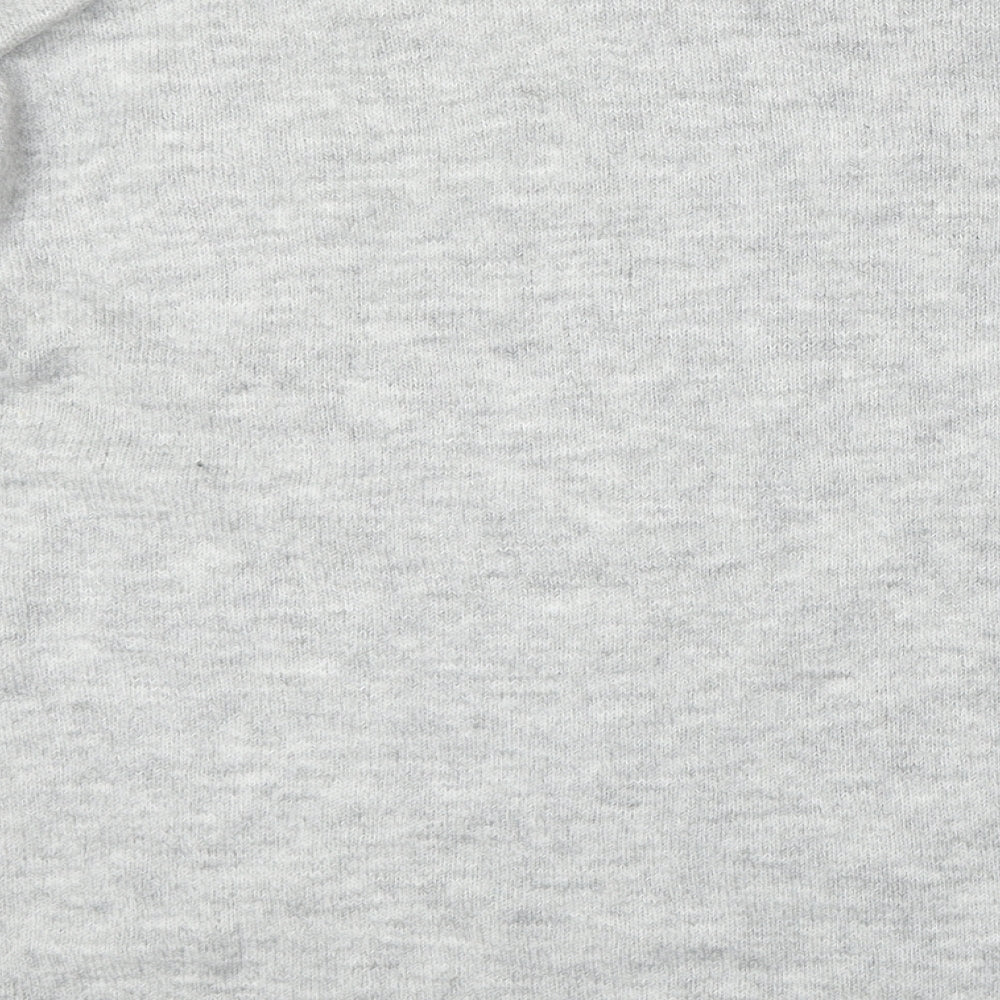Dorothy Perkins Womens Grey High Neck Acrylic Pullover Jumper Size 16