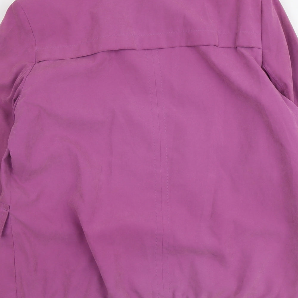 EWM Womens Purple Jacket Size 14 Button
