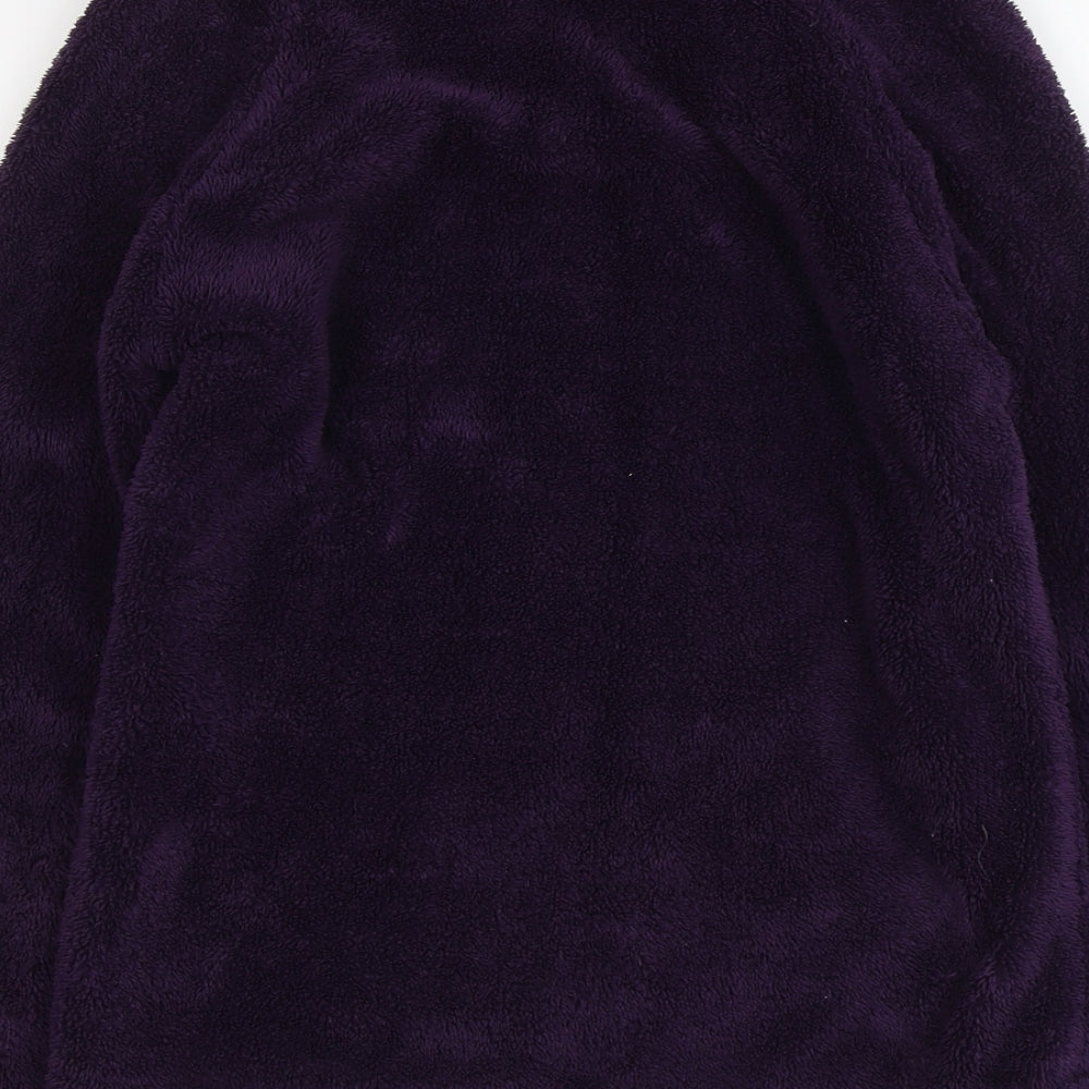 Marks & Spencer Womens Purple Polyester Pullover Sweatshirt Size 8 Pullover
