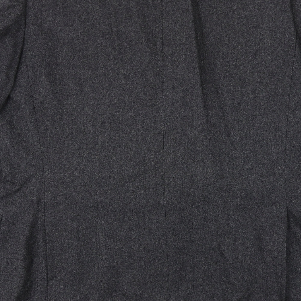 St Michael Mens Grey Wool Jacket Suit Jacket Size 42 Regular
