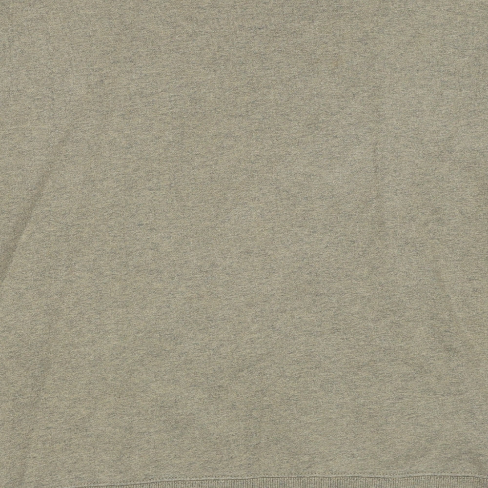 Maison Scotch Womens Beige Geometric Cotton Pullover Sweatshirt Size S Pullover
