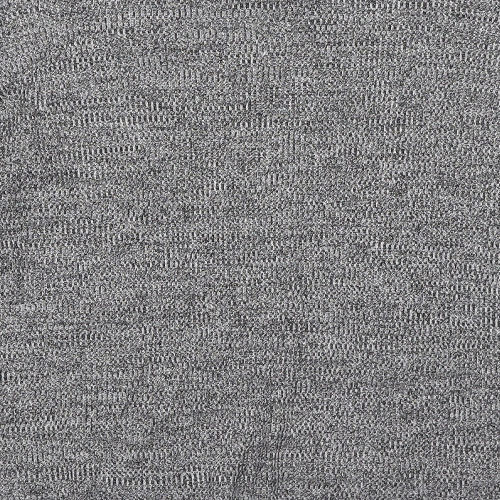 Divided Womens Black Round Neck Polyester Pullover Jumper Size S