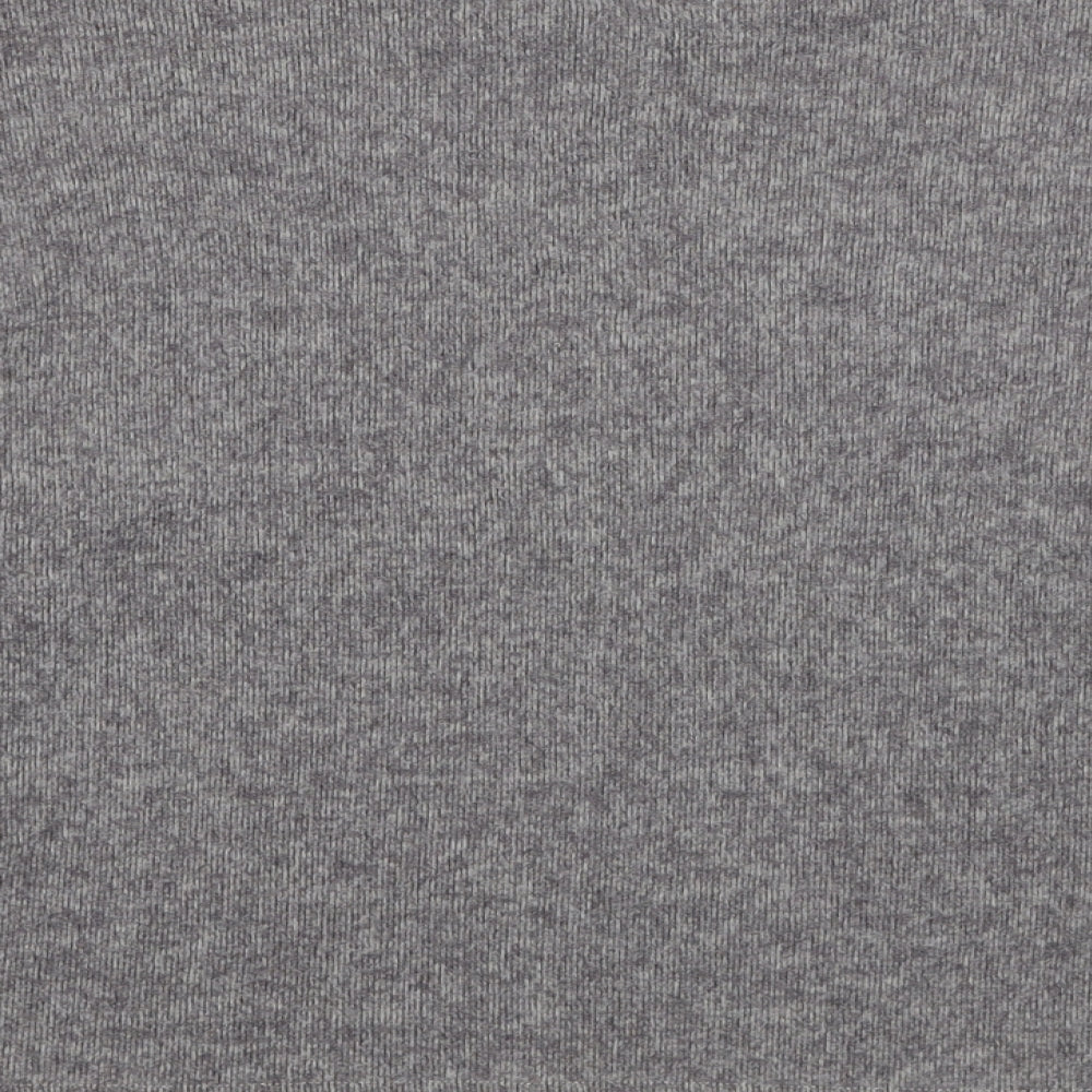 New Look Womens Grey Round Neck Geometric Polyester Pullover Jumper Size S