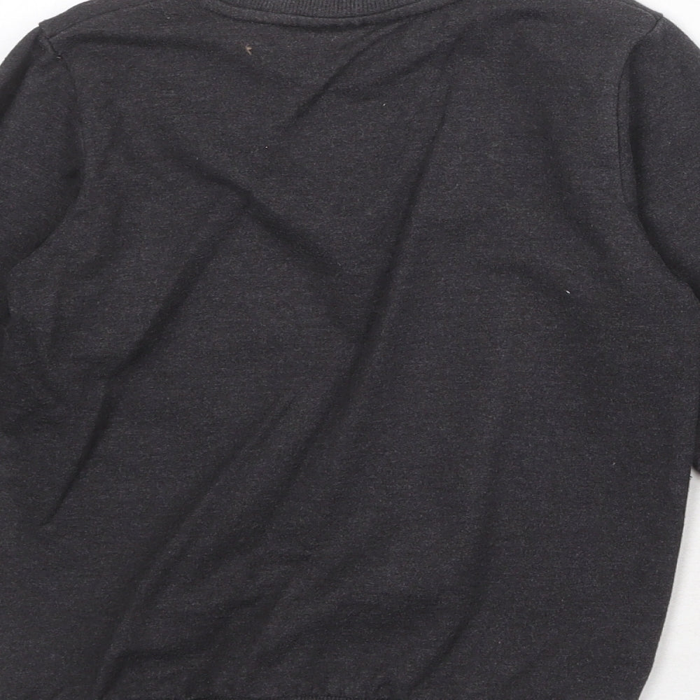 Fortnite Boys Grey Cotton Pullover Sweatshirt Size 8 Years Pullover