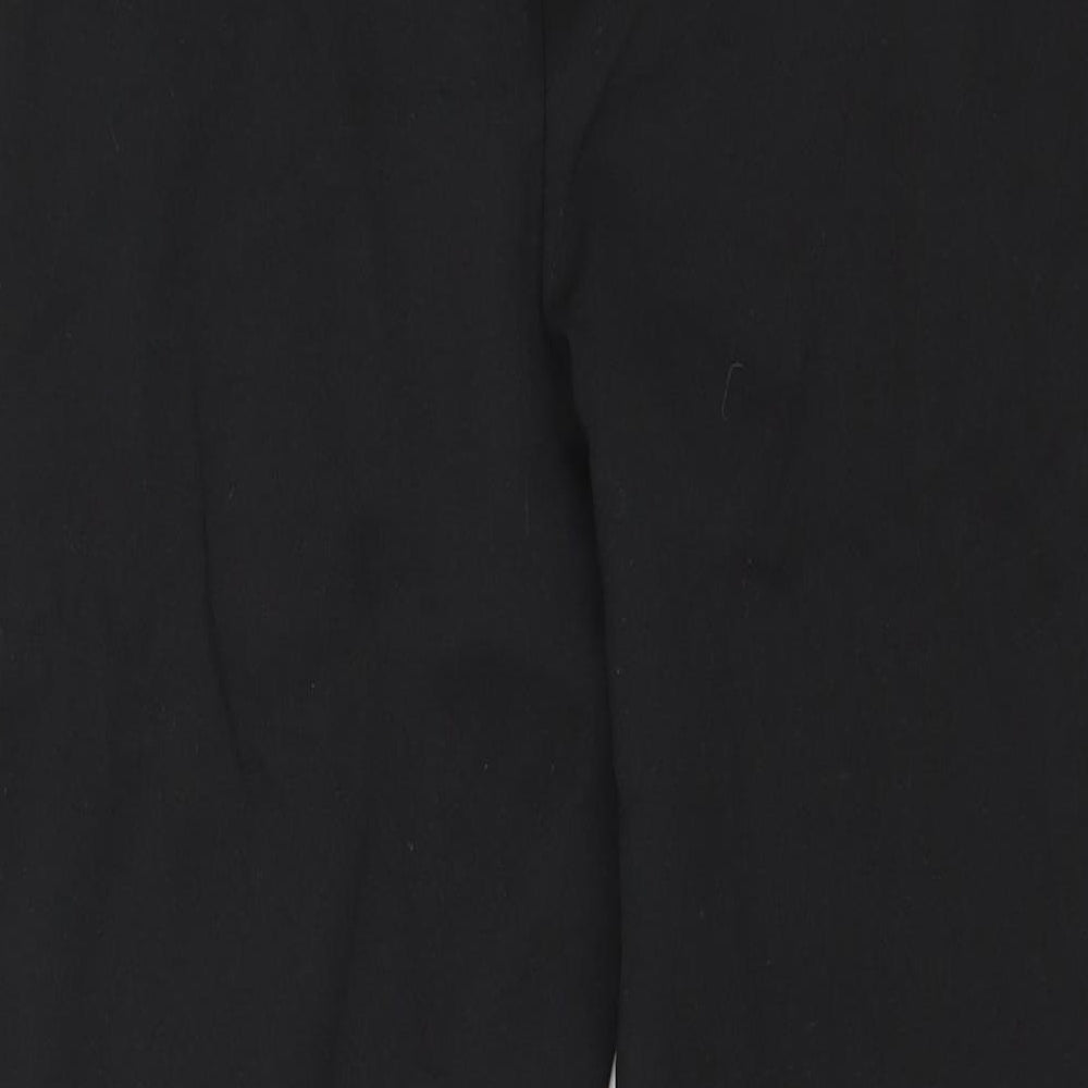 ASOS Womens Black Polyester Carrot Trousers Size 10 Regular