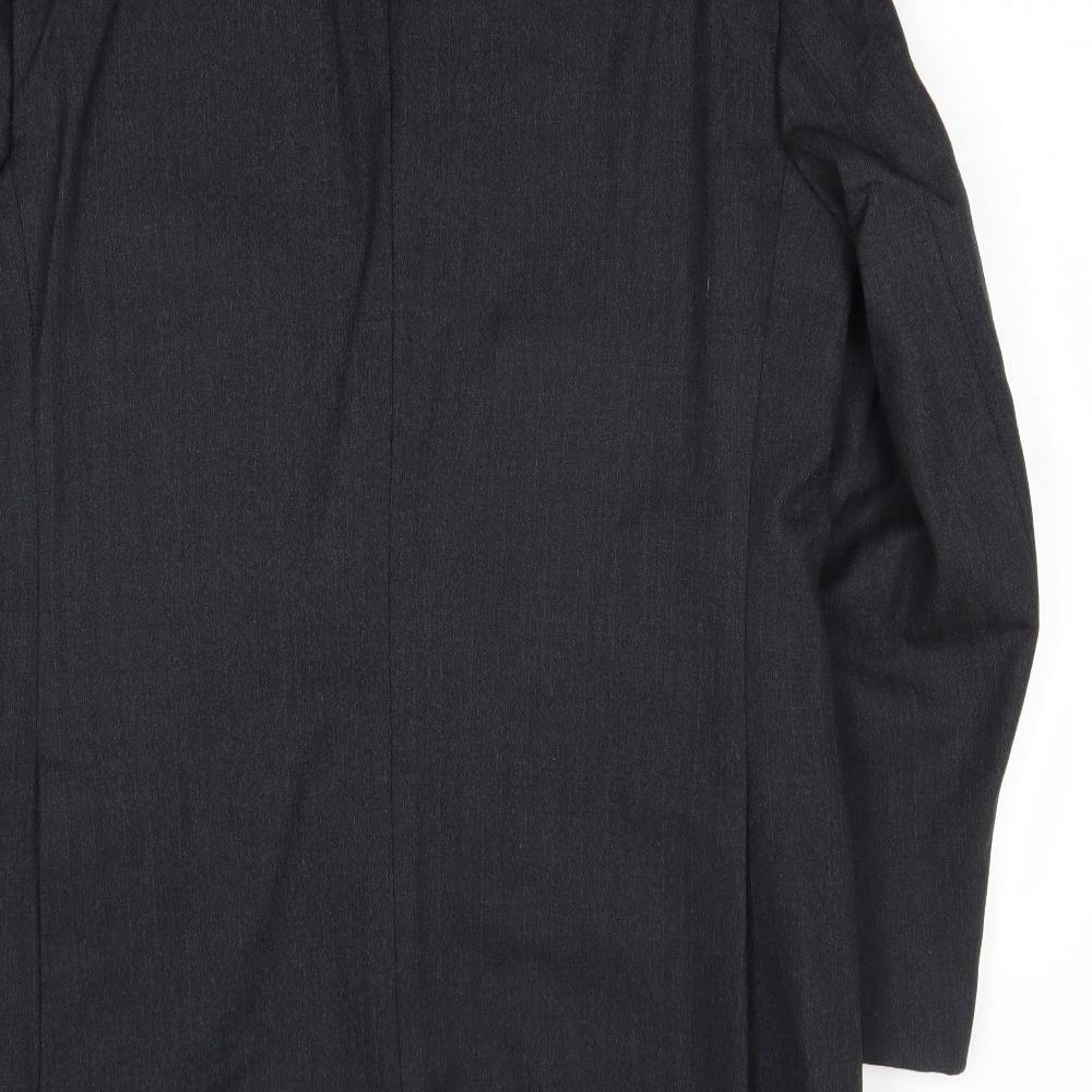 Calders Mens Grey Wool Jacket Suit Jacket Size 38 Regular