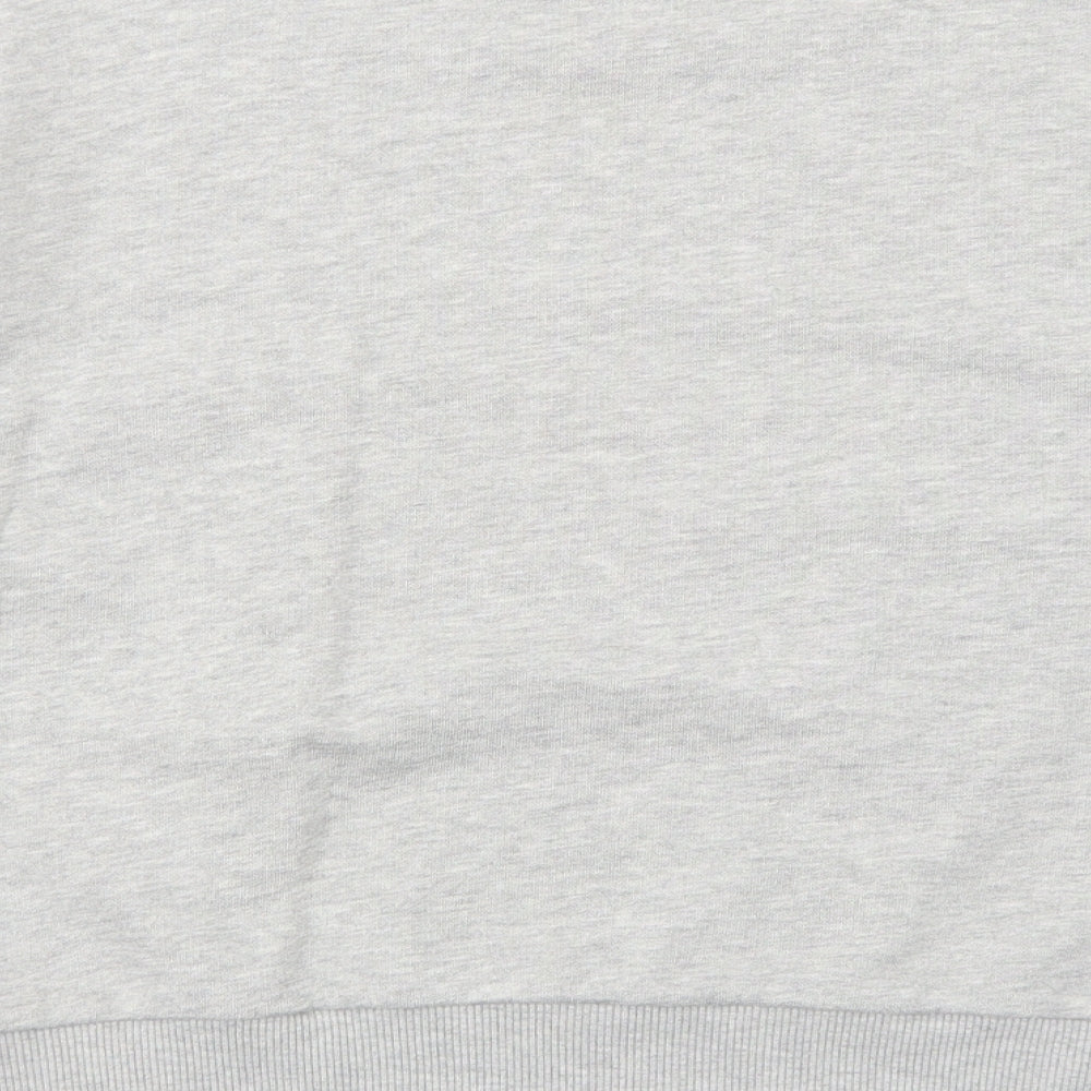 Very Womens Grey Cotton Pullover Sweatshirt Size 8 Pullover - California