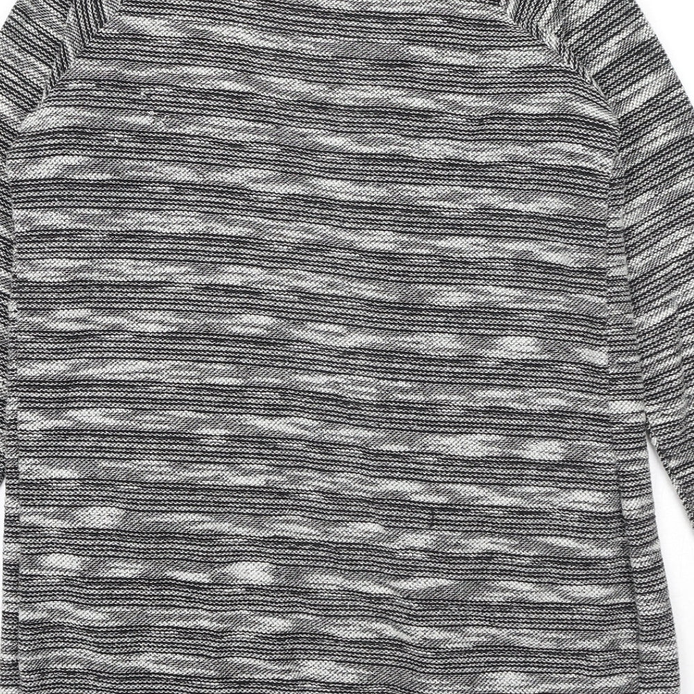 Only Womens Black V-Neck Polyester Cardigan Jumper Size S