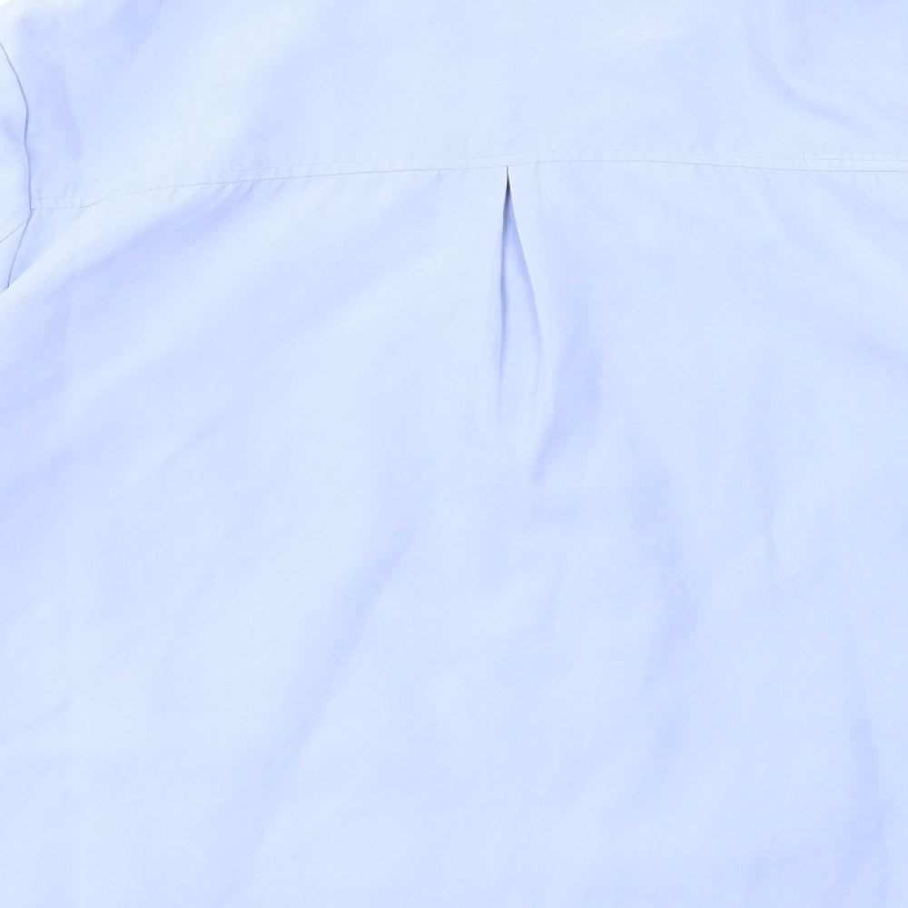 Slimma Womens Blue Jacket Size 16 Buckle
