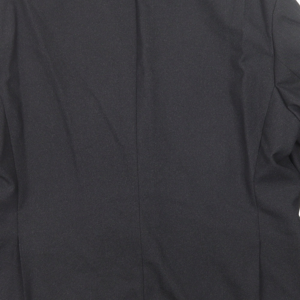 Varteks Mens Grey Acetate Jacket Suit Jacket Size 42 Regular