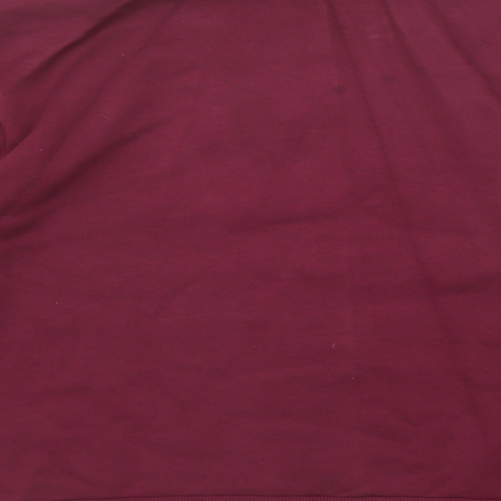 Marks & Spencer Womens Purple Viscose Pullover Sweatshirt Size 14 Pullover