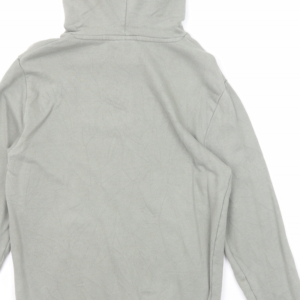 ASOS Womens Green Cotton Pullover Hoodie Size XS Pullover