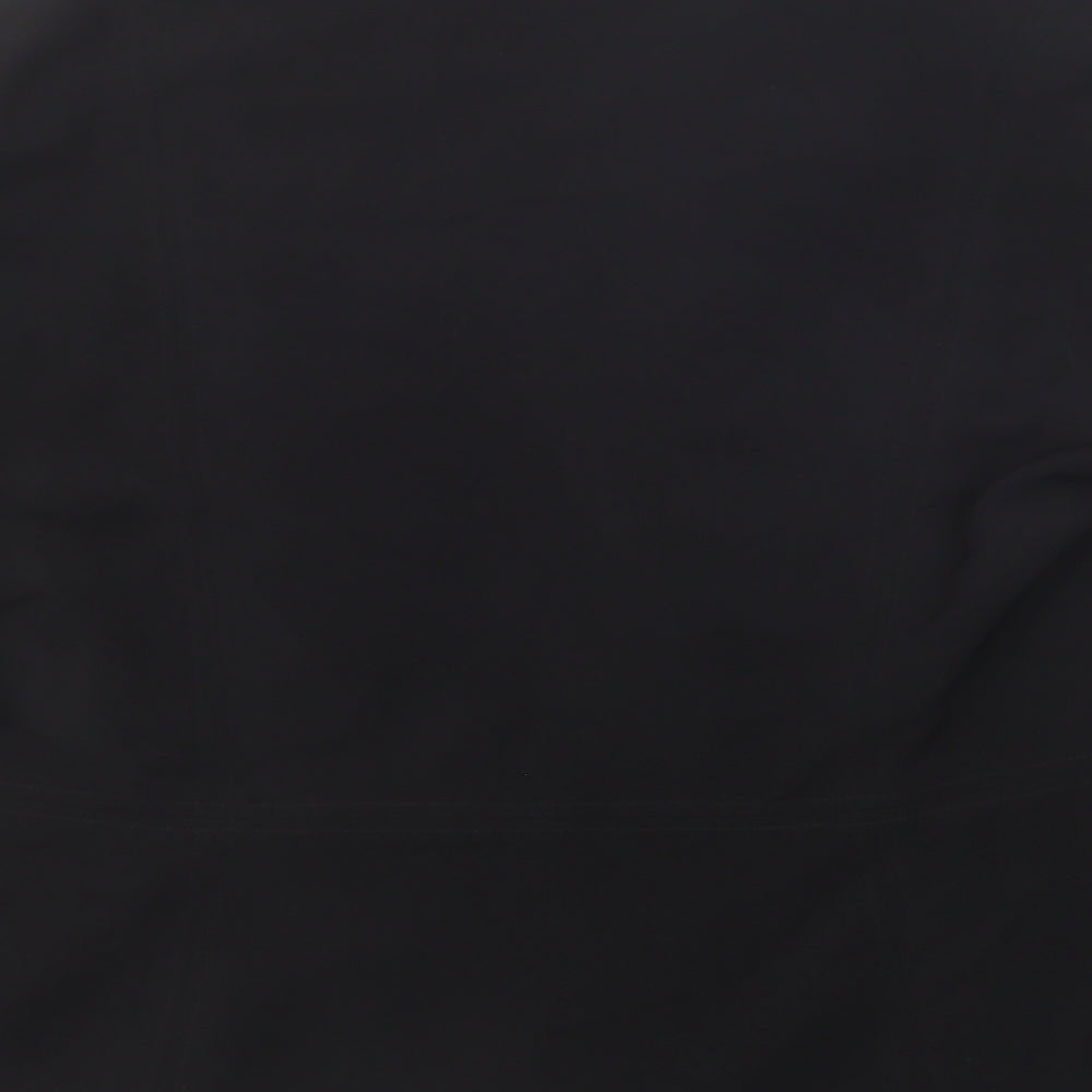 Off Shoot Womens Black Jacket Size 14 Button