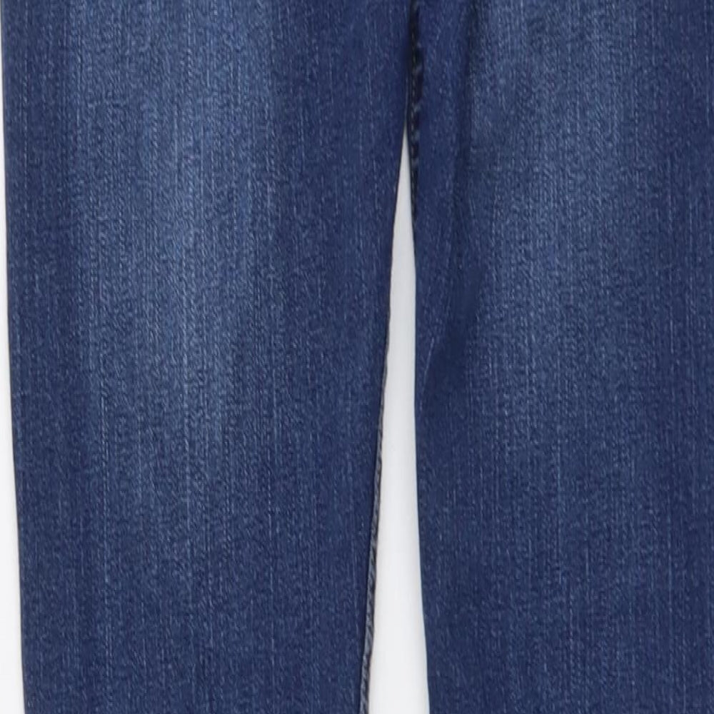 SO Denim Womens Blue Cotton Skinny Jeans Size 30 in L31 in Regular Button