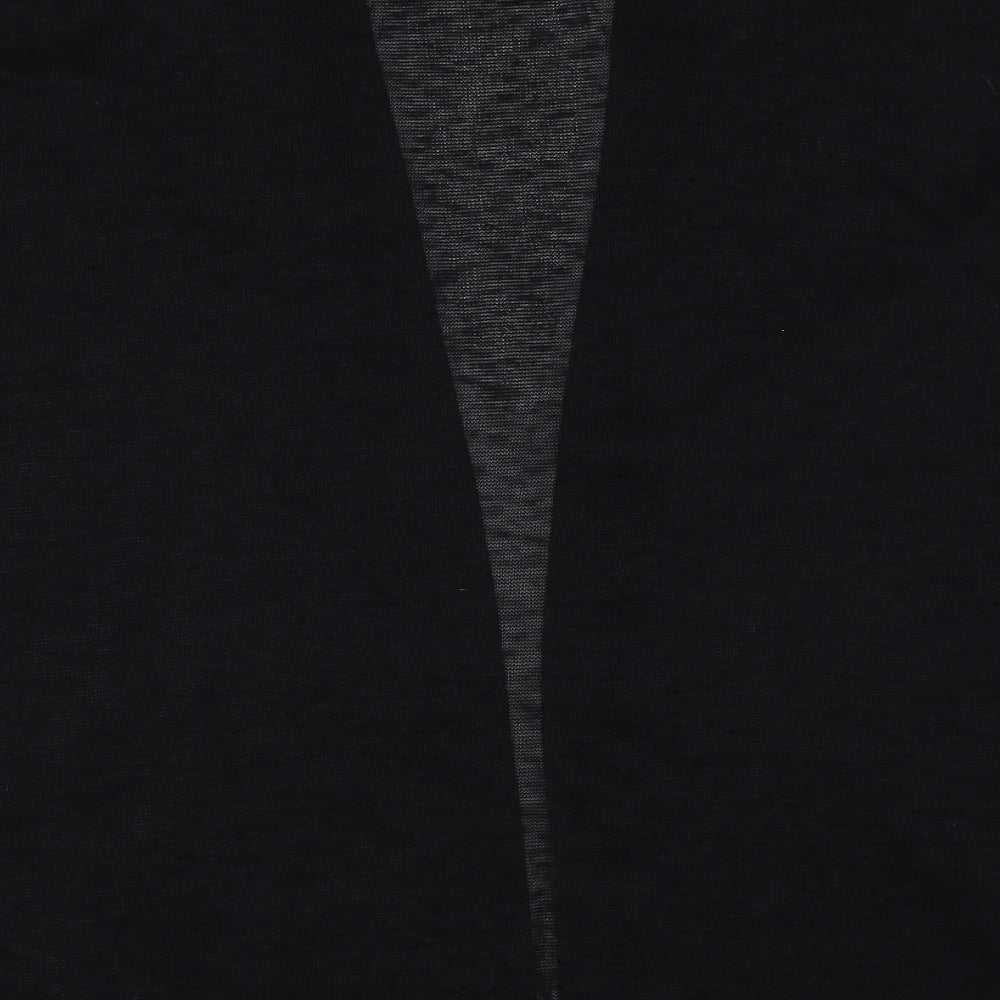 Divided by H&M Womens Black V-Neck Polyester Cardigan Jumper Size M