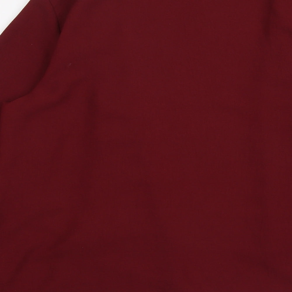 Billie & Blossom Womens Red Jacket Blazer Size 14