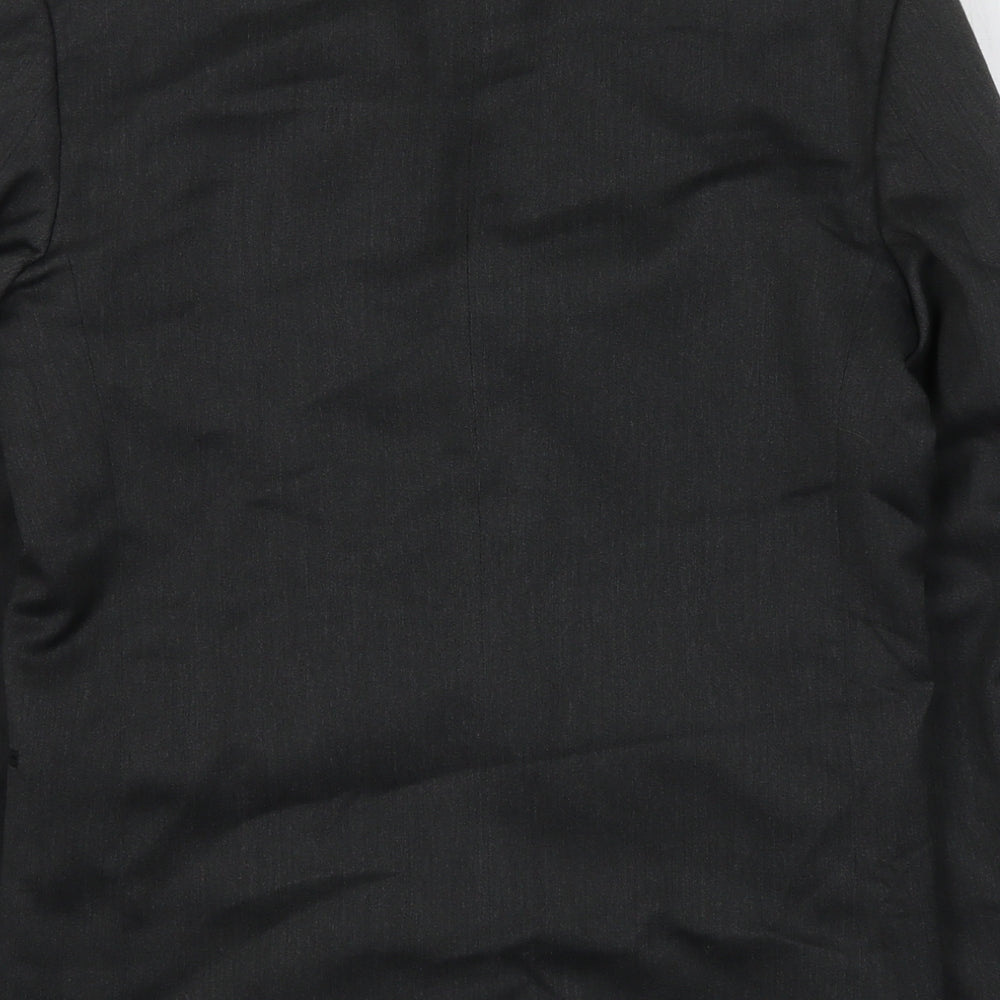 Wilson Mens Grey Polyester Jacket Suit Jacket Size S Regular