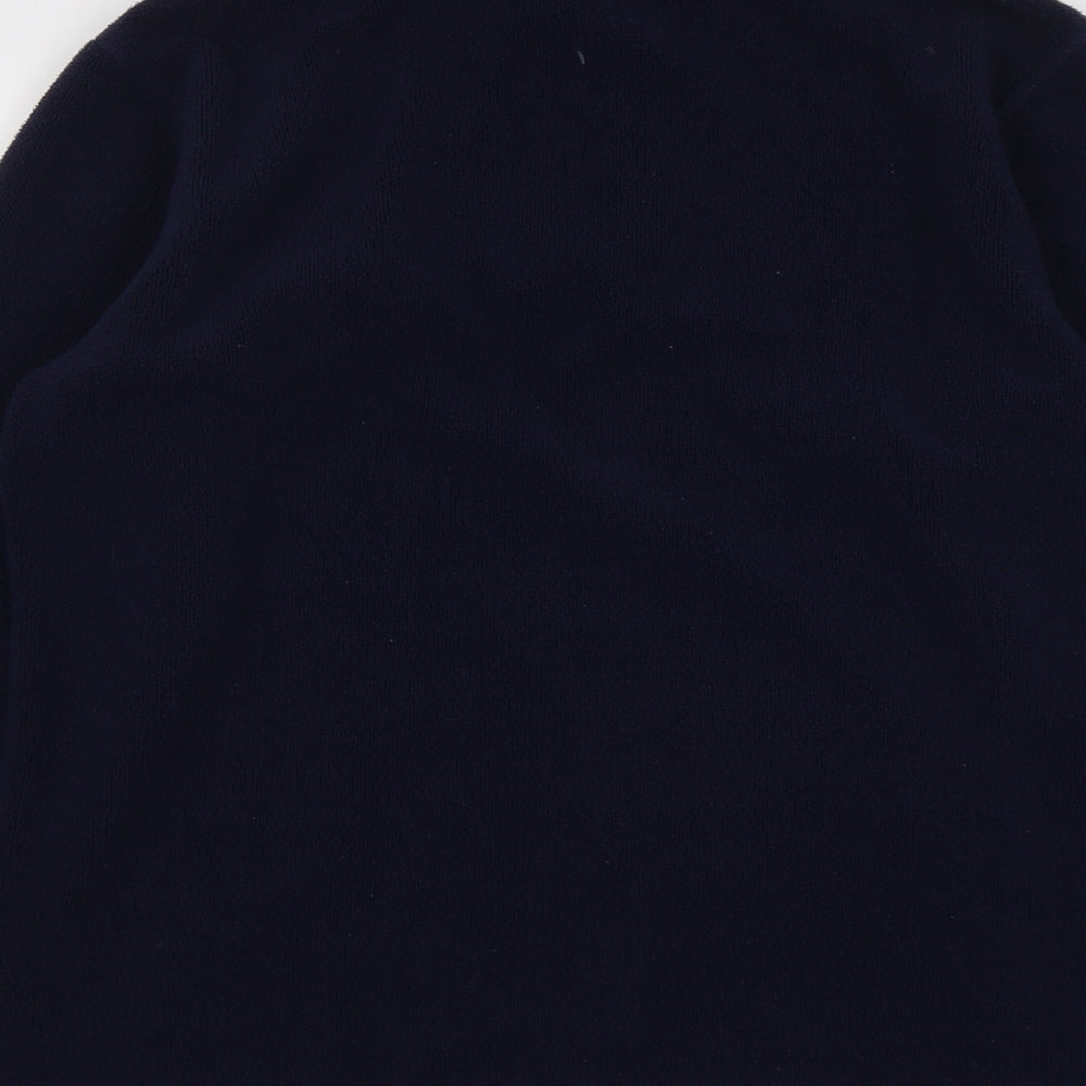 NEXT Mens Blue Polyester Pullover Sweatshirt Size S