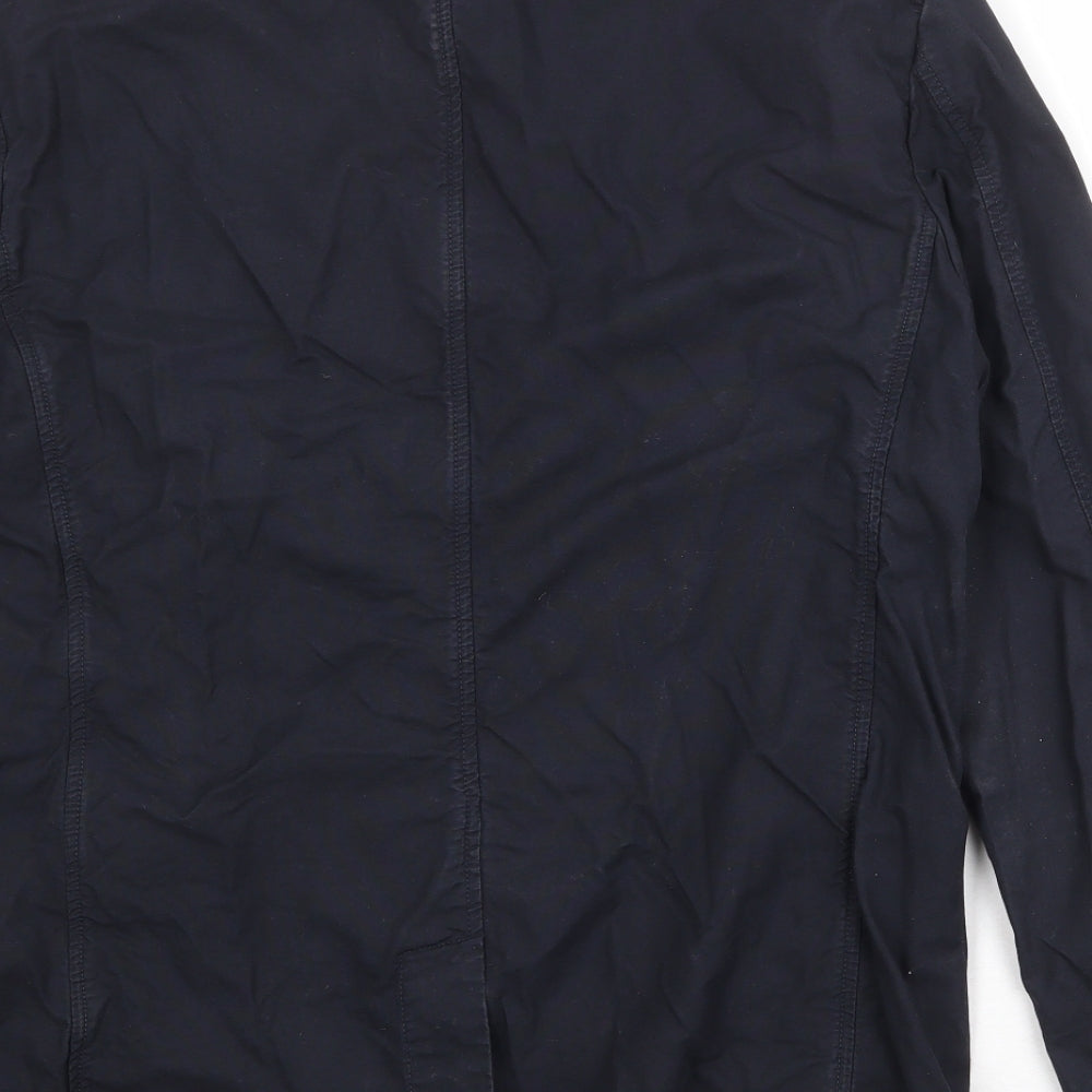 NEXT Mens Blue Cotton Jacket Suit Jacket Size 46 Regular