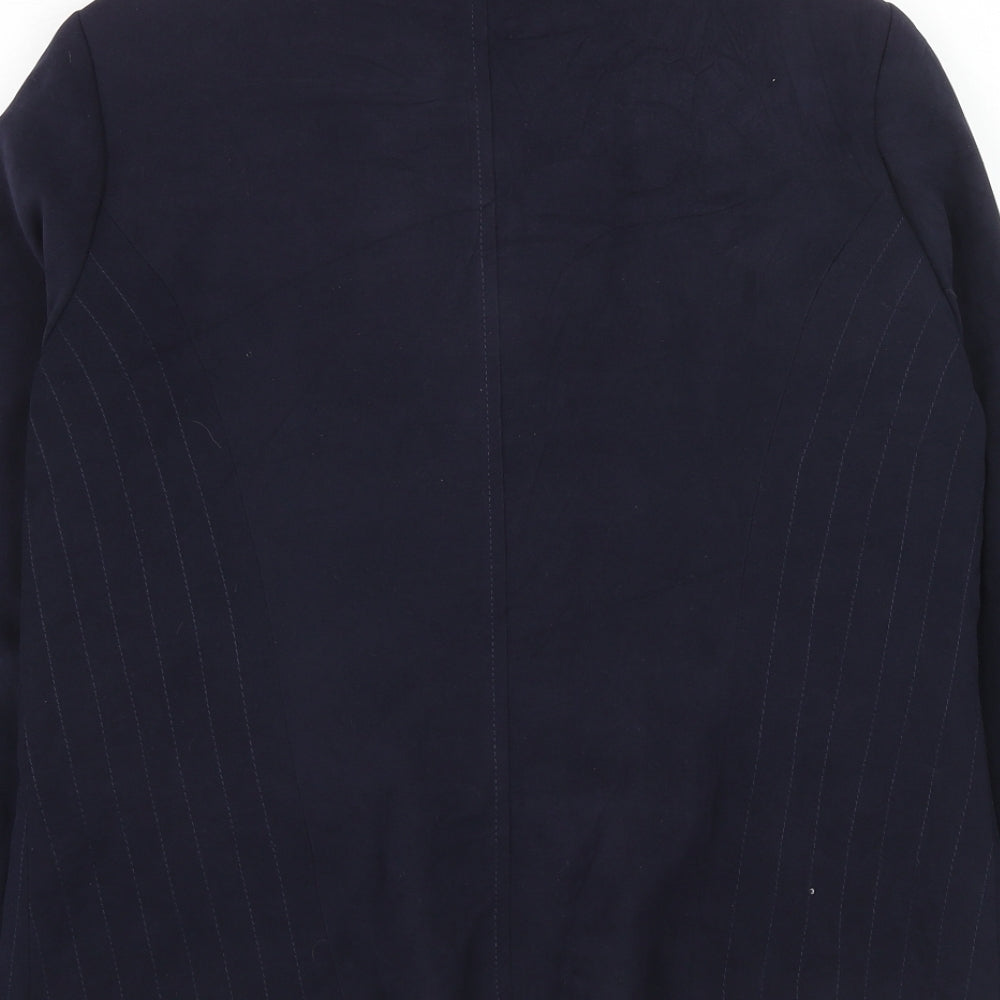 Bonmarché Womens Blue Jacket Size 14 Zip