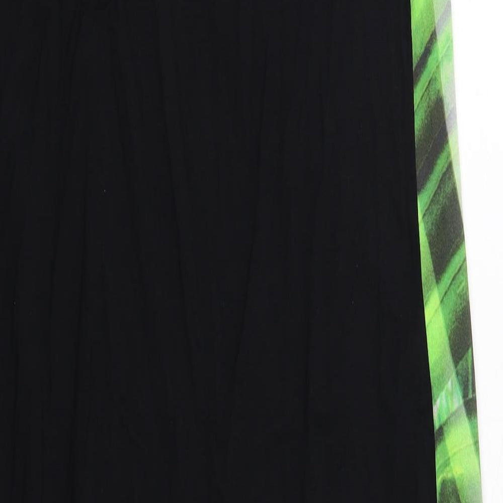 River Island Womens Multicoloured Geometric Polyester Tank Dress Size 8 Round Neck Pullover