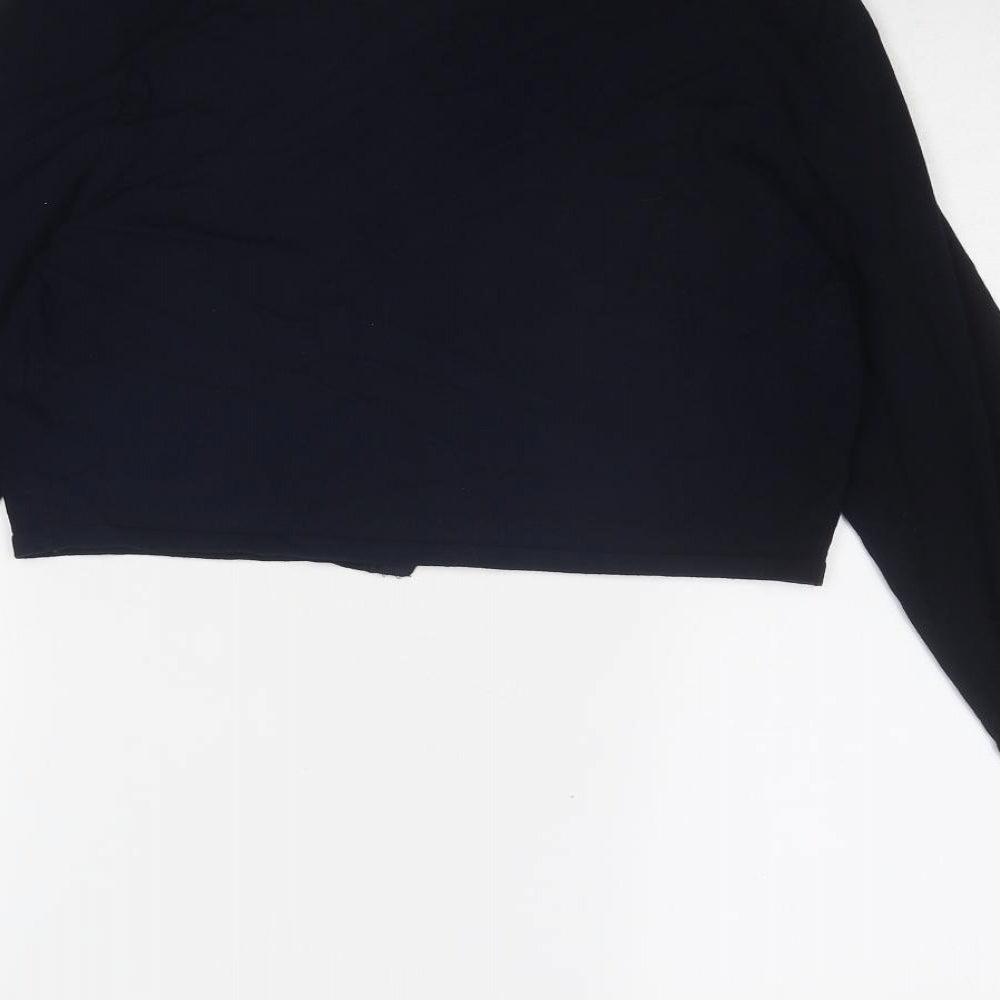 Monsoon Womens Blue V-Neck Viscose Cardigan Jumper Size M