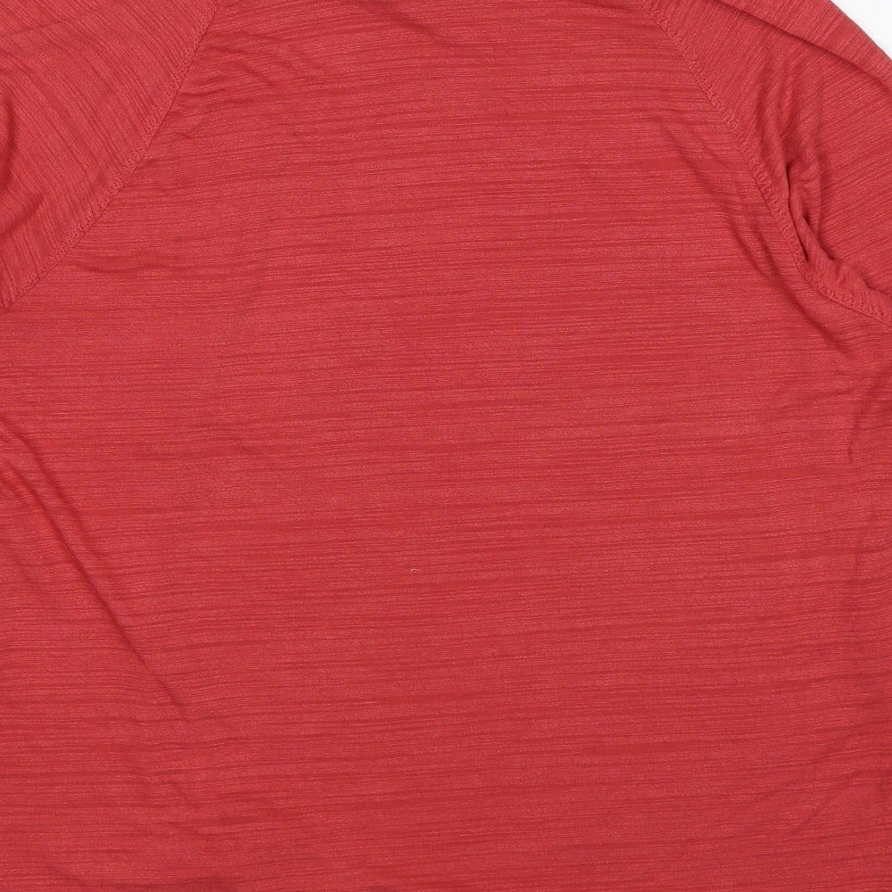 NEXT Womens Red Polyester Pullover Sweatshirt Size 14 Pullover