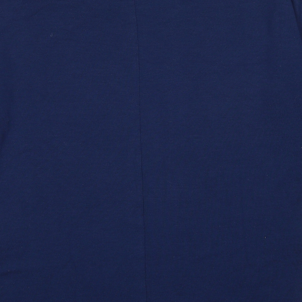 Betty Barclay Womens Blue Round Neck Polyester Pullover Jumper Size 8
