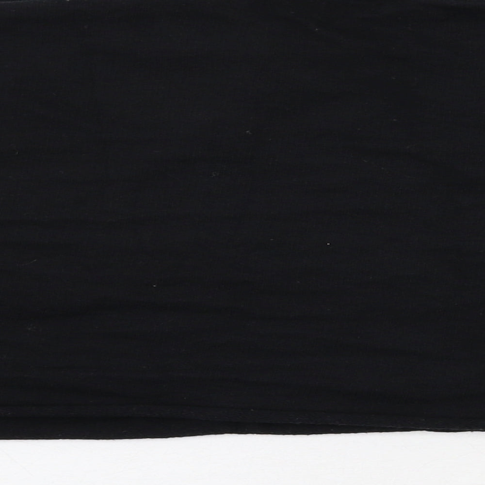 ASOS Womens Black Polyester Pullover Sweatshirt Size 6 Pullover