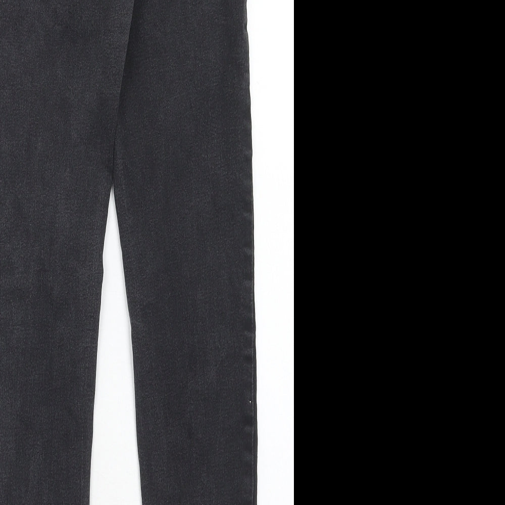Marks & Spencer Womens Black Cotton Jegging Jeans Size 10 Regular