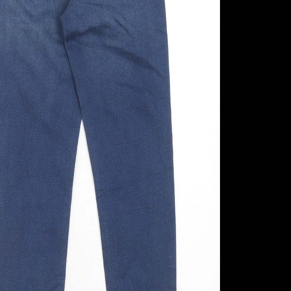 Marks & Spencer Womens Blue Cotton Jegging Jeans Size 6 Regular