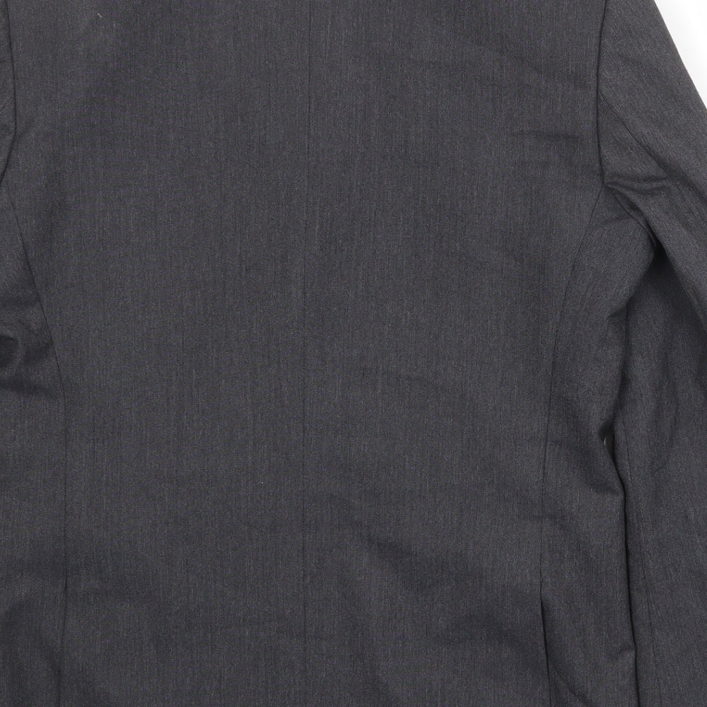 Marks & Spencer Mens Grey Polyester Jacket Suit Jacket Size 40 Regular