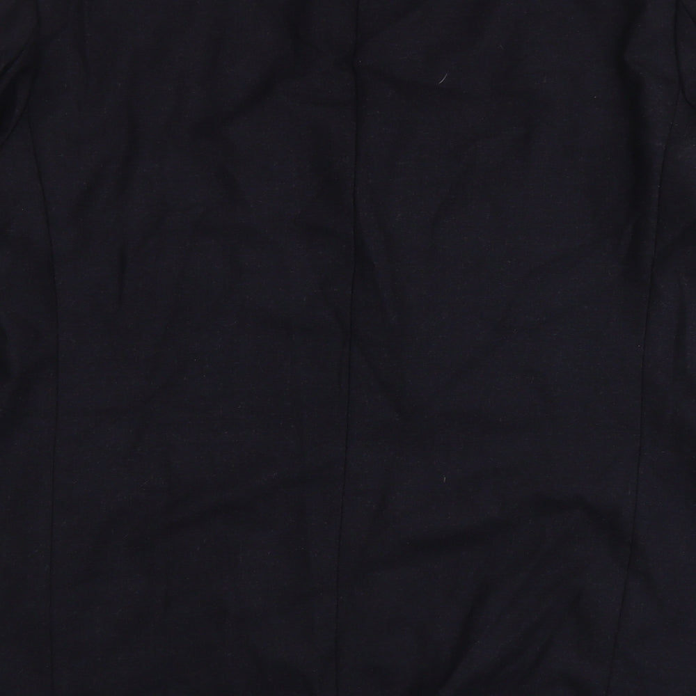 Marks & Spencer Mens Blue Wool Jacket Suit Jacket Size 44 Regular