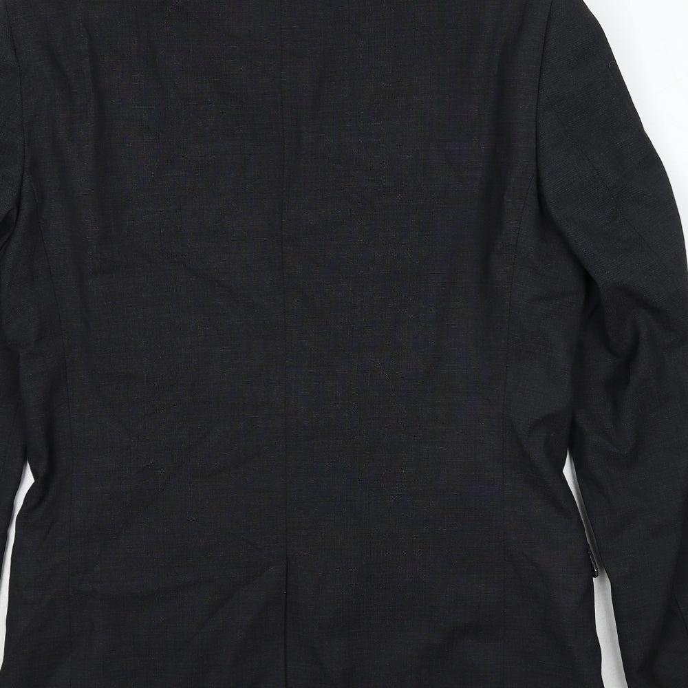 NEXT Mens Grey Wool Jacket Suit Jacket Size 38 Regular