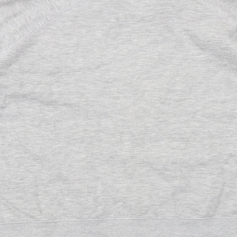 Metropolitan Womens Grey Cotton Pullover Sweatshirt Size L Pullover - Shirt Insert