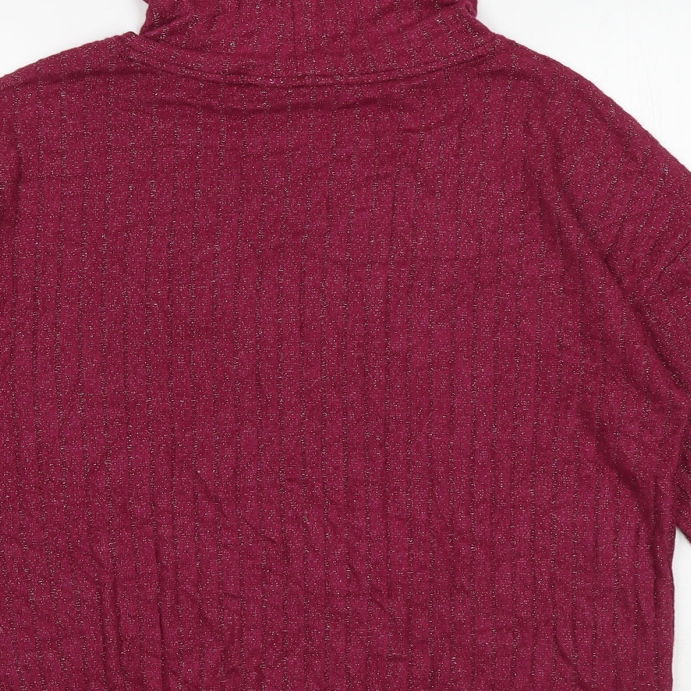 Marks & Spencer Womens Pink Viscose Pullover Sweatshirt Size S Pullover