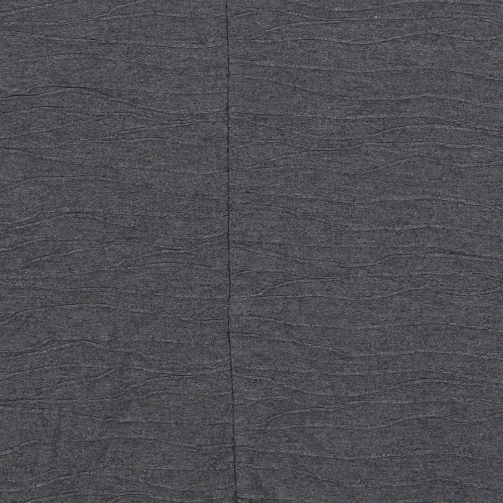 Phase Eight Womens Grey Round Neck Polyester Pullover Jumper Size 8