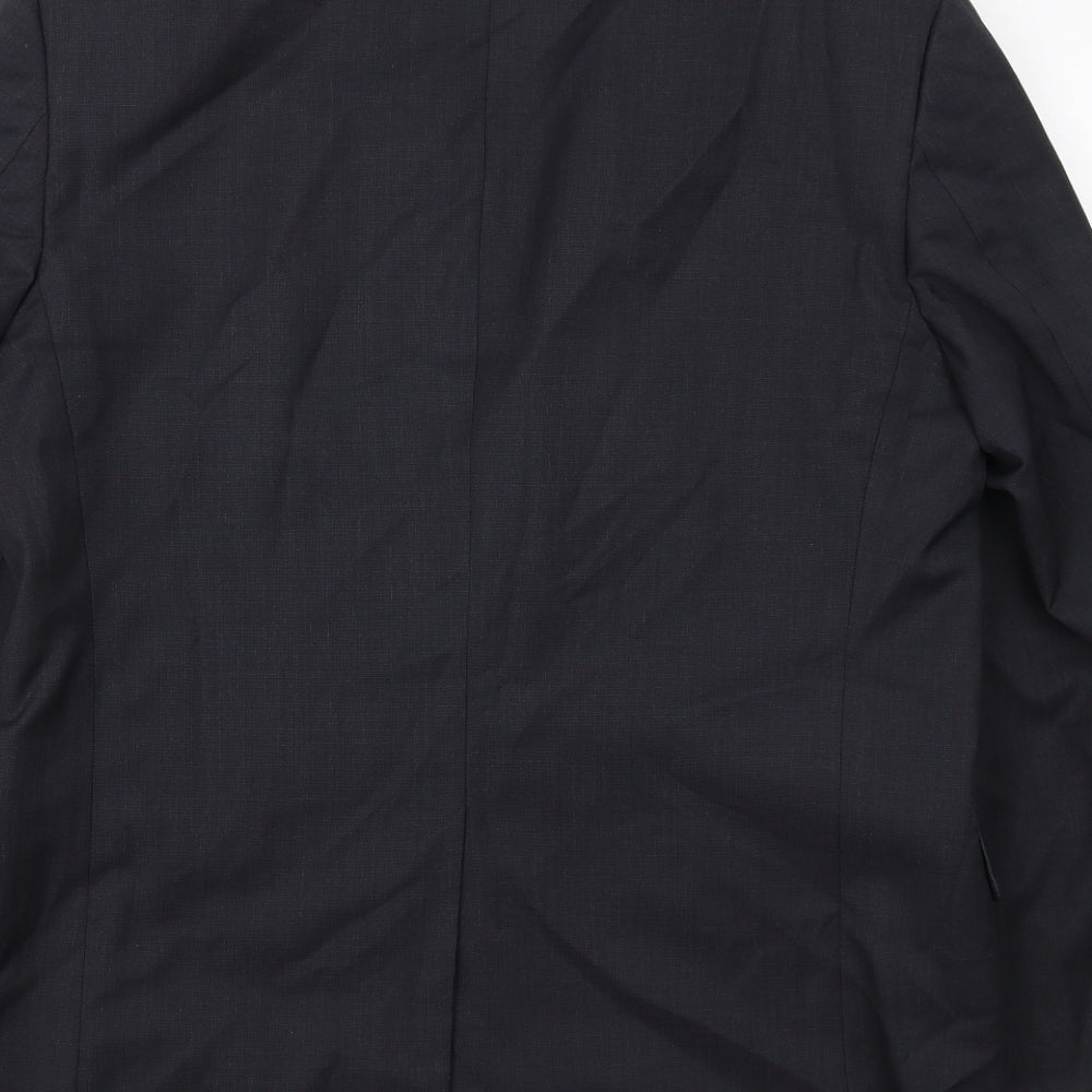 Marks & Spencer Mens Grey Wool Jacket Suit Jacket Size 42 Regular