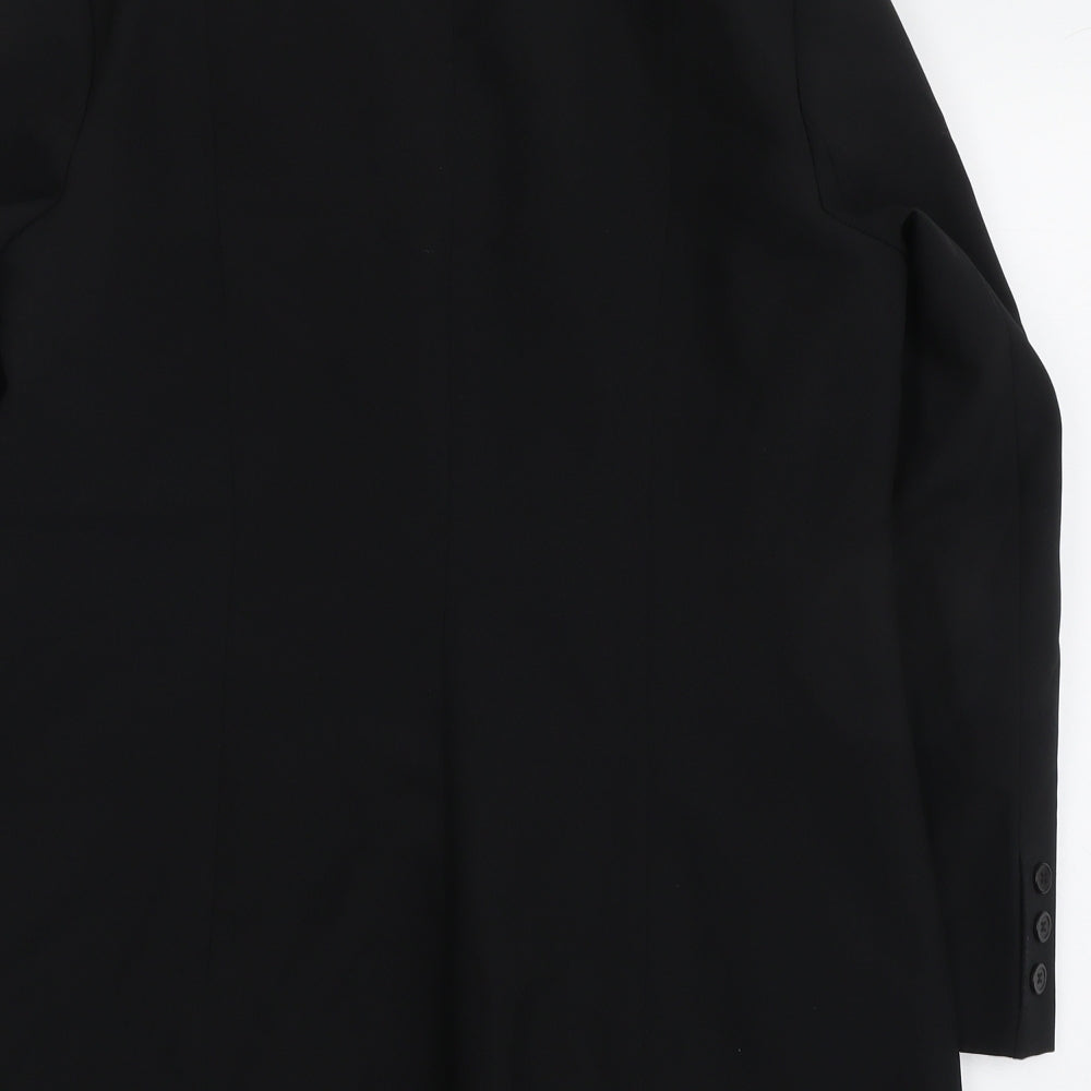 Bonmarché Womens Black Jacket Size 16 Button