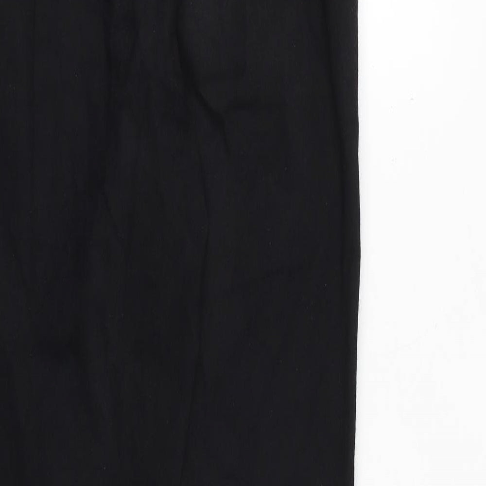 H&M Womens Black Cotton Jegging Jeans Size 10 Regular