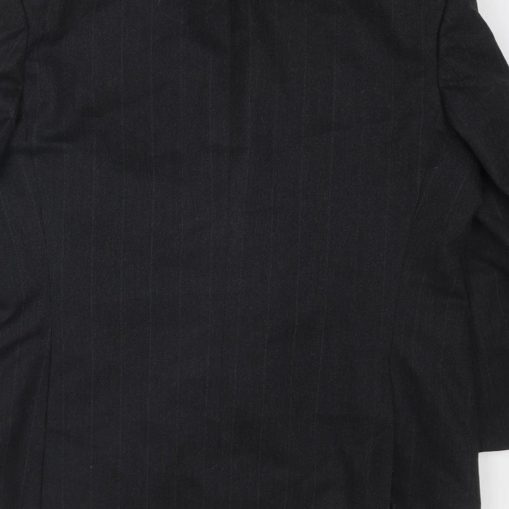 St Michael Mens Grey Polyester Jacket Suit Jacket Size 44 Regular