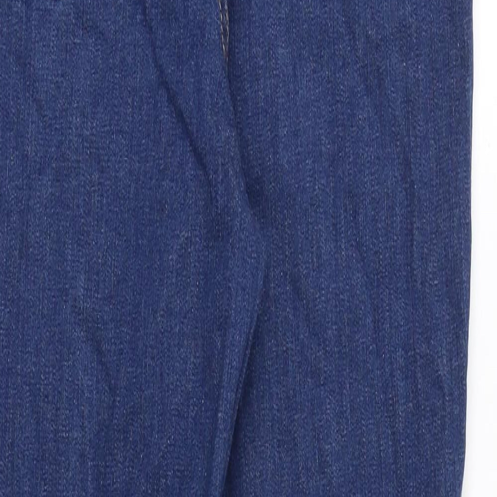 H&M Womens Blue Cotton Skinny Jeans Size S Extra-Slim