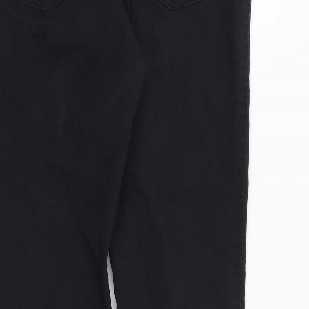 H&M Womens Black Polyester Skinny Jeans Size 31 in Regular