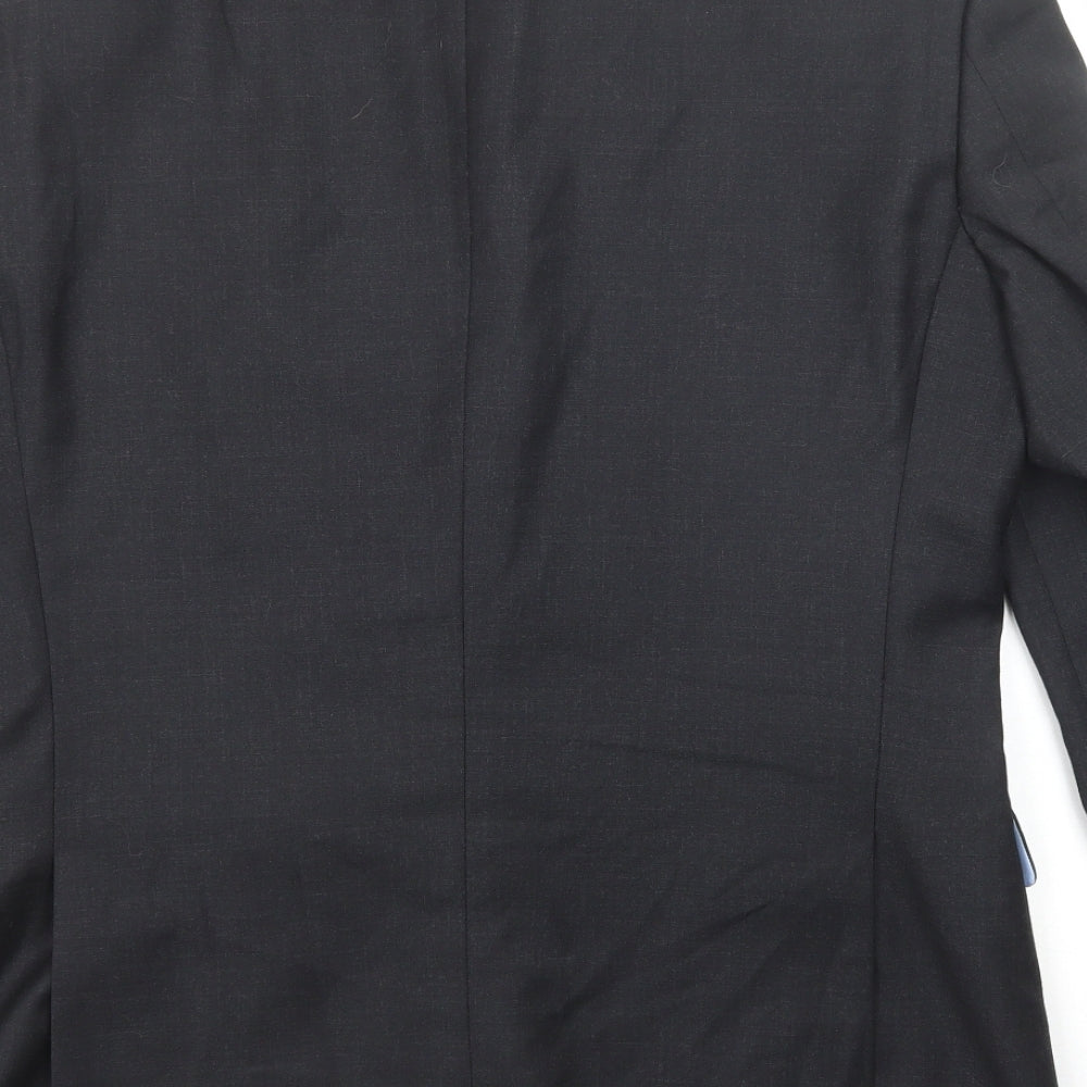 Charles Wilson Mens Grey Wool Jacket Suit Jacket Size 40 Regular